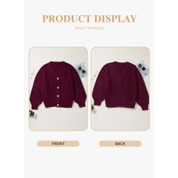 Eytino Plus Size Cardigan - Stylish & Comfortable Knitwear