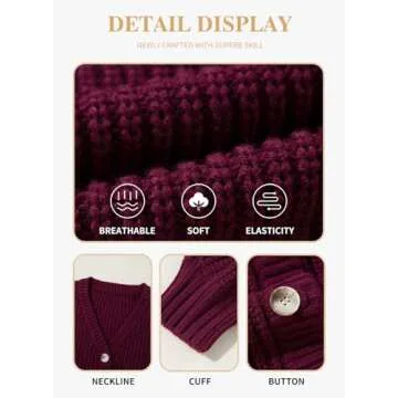 Eytino Plus Size Cardigan - Stylish & Comfortable Knitwear