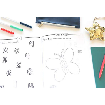 Preschool Math Workbook for Toddlers Ages 2-4: Beginner Math Preschool Learning Book with Number Tracing and Matching Activities for 2, 3 and 4 year olds and kindergarten prep