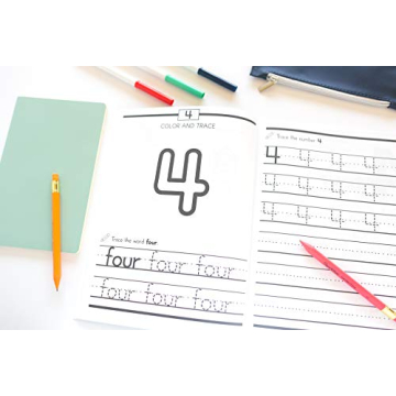 Preschool Math Workbook for Toddlers Ages 2-4: Beginner Math Preschool Learning Book with Number Tracing and Matching Activities for 2, 3 and 4 year olds and kindergarten prep