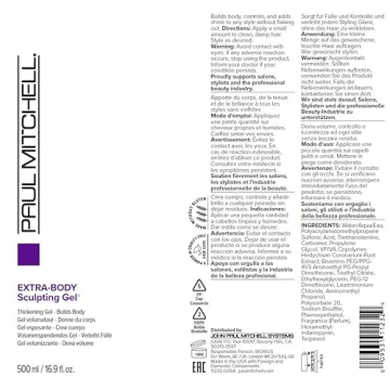 Paul Mitchell Extra-Body Sculpting Gel for Fine Hair