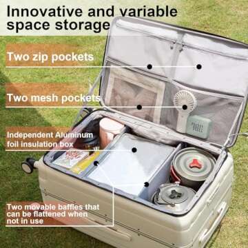 Hanke 26 Inch Hard Shell Suitcase - Versatile Travel Essential