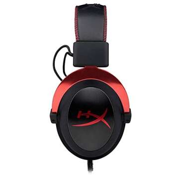 HYPERX Cloud II Gaming Headset for PC & PS4 & Xbox One, Nintendo Switch - Red (KHX-HSCP-RD) (Renewed)