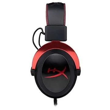HYPERX Cloud II Gaming Headset for PC & PS4 & Xbox One, Nintendo Switch - Red (KHX-HSCP-RD) (Renewed)