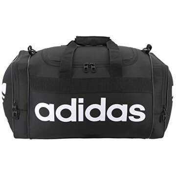 adidas Originals Originals Santiago Duffel, CoreBlack/White, One Size