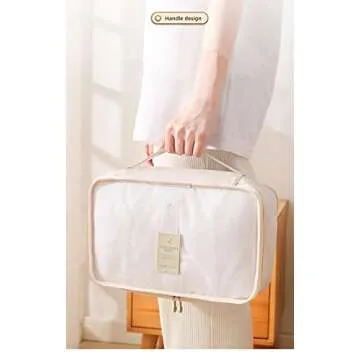 Fxkoolr 7-Piece Packing Cubes for Organized Travel