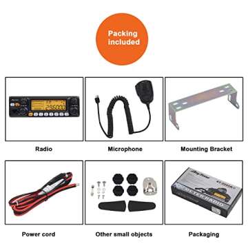 AnyTone AT-5555N II High Power 10 Meter Radio for Truck