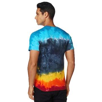 Liquid Blue Men's Led Zeppelin Icarus 1975 T-Shirt, Multi, Large