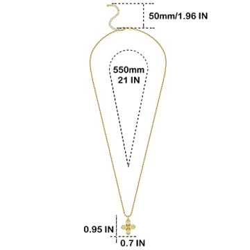 Elegant 18K Gold Plated Dainty Choker Necklace for Women