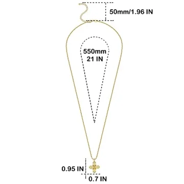 Elegant 18K Gold Plated Dainty Choker Necklace for Women