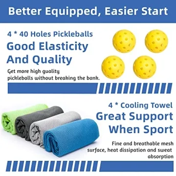 Premium Pickleball Set with Paddles and Gear for Beginners