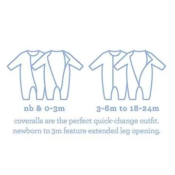 Magnetic Me Easy-Close Modal Baby Coverall for Easy Dressing