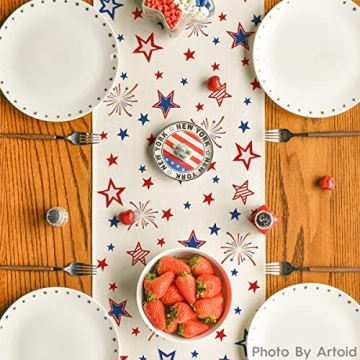 Artoid Mode Table Runner for Patriotic Home Decor