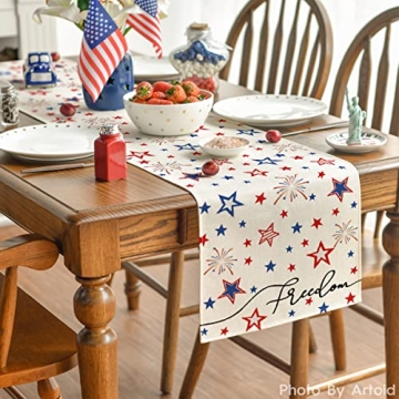 Artoid Mode Table Runner for Patriotic Home Decor