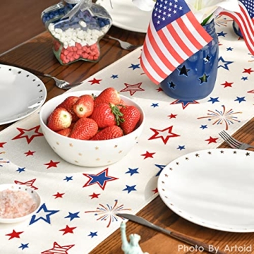 Artoid Mode Table Runner for Patriotic Home Decor