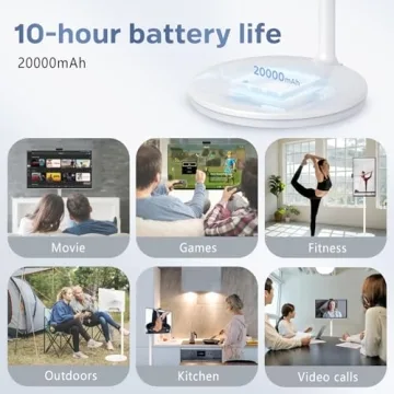 kumezo 32 Inch 4K Portable Smart Monitor for All