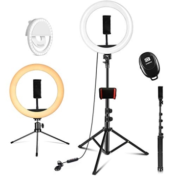 PEHESHE Selfie Ring Light Tripod Stand for YouTube