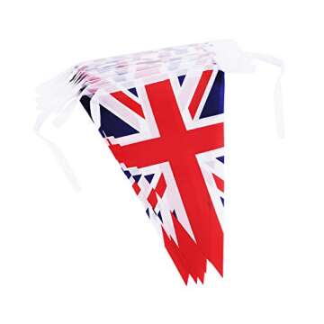 Bright Union Jack Bunting for Parties & Celebrations