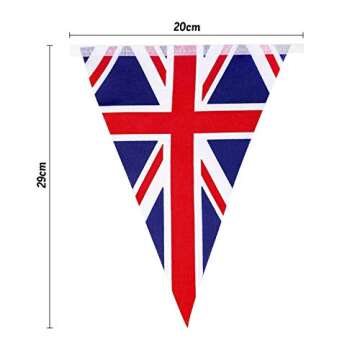 Bright Union Jack Bunting for Parties & Celebrations