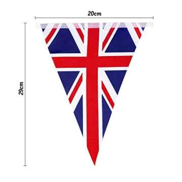 Bright Union Jack Bunting for Parties & Celebrations