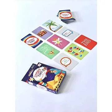 Story Time Travel Card Game by TrunkWorks | Family Friendly | for Ages 4, 5, 6, 7, 8 Years | Tell Stories; Develop Imagination, Language Skills