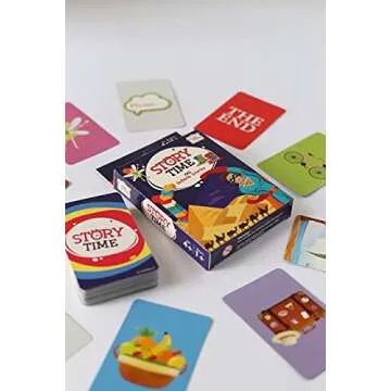 Story Time Travel Card Game by TrunkWorks | Family Friendly | for Ages 4, 5, 6, 7, 8 Years | Tell Stories; Develop Imagination, Language Skills
