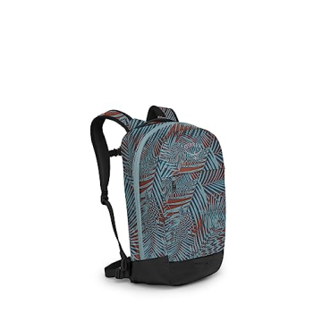 Osprey Transporter Panel Loader Commuter Backpack, Palm Leaf Glitch Print