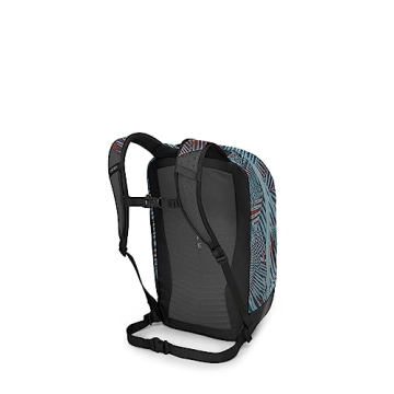 Osprey Transporter Panel Loader Commuter Backpack, Palm Leaf Glitch Print