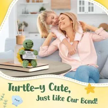 OASSIE Gifts for Moms - Adorable Turtle Crochet for Mother's Day