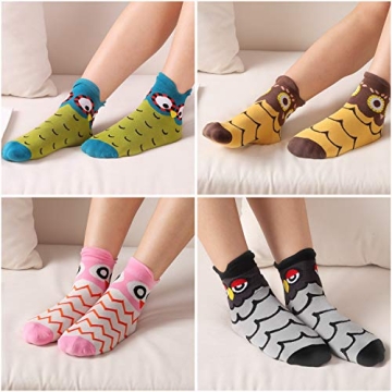 Jeasona Women's Cute Owl Socks for Gifts and Comfort