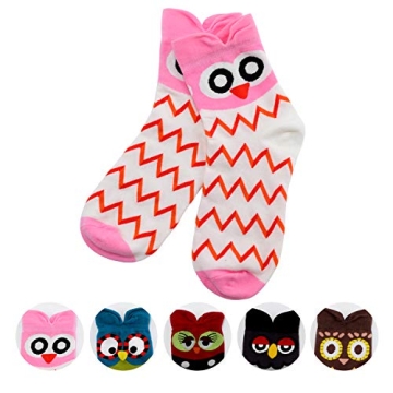 Jeasona Women's Cute Owl Socks for Gifts and Comfort