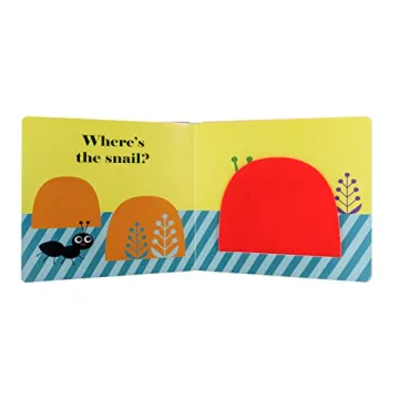 Interactive Felt Flap Book Where's the Ladybug for Toddlers