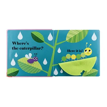 Interactive Felt Flap Book Where's the Ladybug for Toddlers