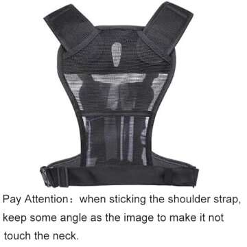 Nicama Dual Shoulder Camera Harness for 2 Cameras, Carrier Chest Vest with Side Holster for Canon 6D 600D 5D2 5D3 Nikon D800 Sony A7S A7R Panasonic Olympus DSLR Cameras HiKing Climbing Wedding Travel