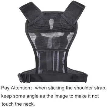 Nicama Dual Shoulder Camera Harness for 2 Cameras, Carrier Chest Vest with Side Holster for Canon 6D 600D 5D2 5D3 Nikon D800 Sony A7S A7R Panasonic Olympus DSLR Cameras HiKing Climbing Wedding Travel