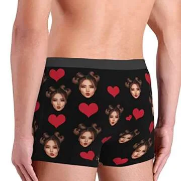 Custom Personalized Boxer Briefs for Men - Gag Gifts