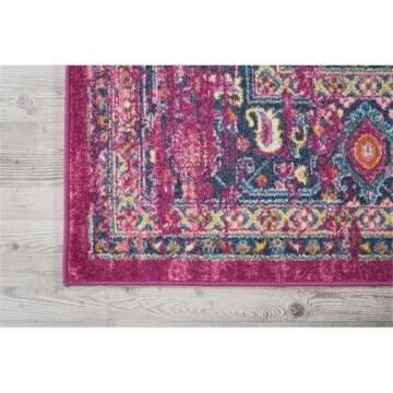 Nourison Passion Fuchsia Area Rug for Stylish Homes