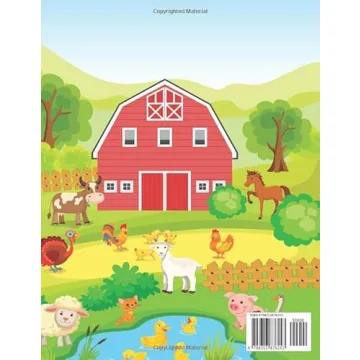 Farm Animals Coloring Book for Creative Kids Ages 2-6 | Fun Gift