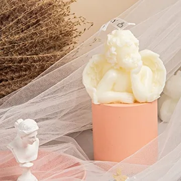 Nuanchu Scented Angel Candles Set for Home Decor