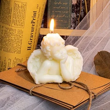 Nuanchu Scented Angel Candles Set for Home Decor