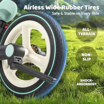 Multifunctional 6-in-1 JMMD Toddler Bike for Kids