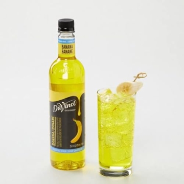 DaVinci Sugar Free Banana Syrup for Beverages - 2 Pack