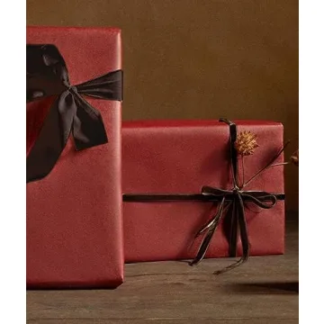 Elegant Brown Velvet Ribbon 25 Yards for Gift Wrapping