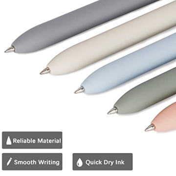 DIBALIYI Quick Dry Ink Gel Pens for Effortless Writing