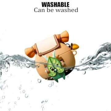 Cute Silicone Korok Case for Airpods Pro with Keychain