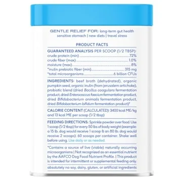 Probiotic Powder for Dogs - Gut Health Boost 8.2 oz