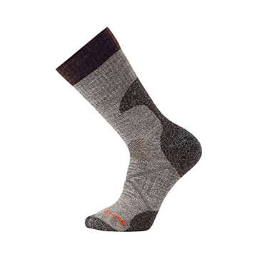 Smartwool SW001357236L Hunt Full Cushion Tall Crew Socks Taupe L