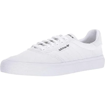 Comfortable adidas Originals Men's 3MC Sneakers – Stylish Canvas Shoes in White/Gold.