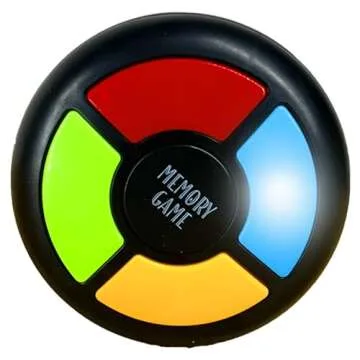 tingbowie Light Up Memory Game Handheld Electronic Toys Color Memorizing Classic Board Games Quiz Ga...