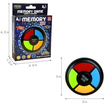 Light Up Memory Game for Kids and Adults - Portable Fun